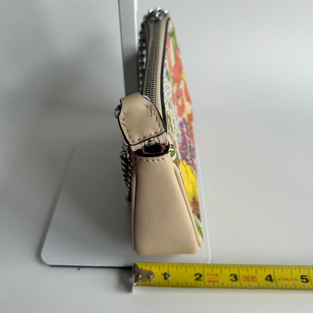 Coach Nolita 19 Shoulder Bag Floral Print Leather CR365 - Picture 8 of 9